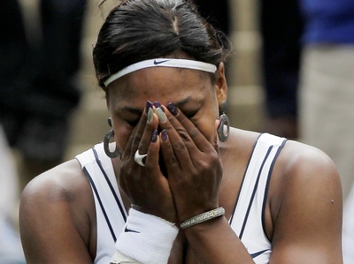 serena crying