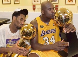 shaq and kobe