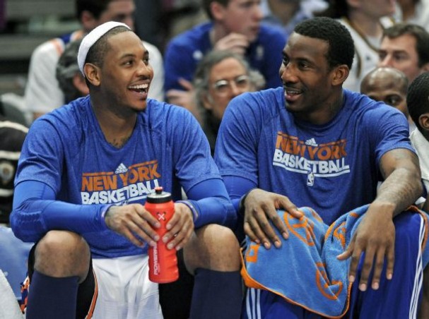 Carmelo never had the opportunity to play with a healthy Stoudemire. 