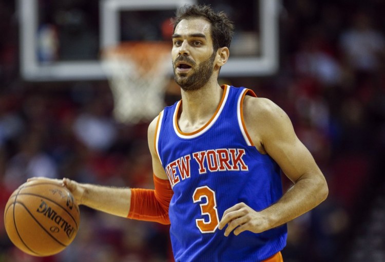 Jose Calderon's days as a starter may be numbered. 